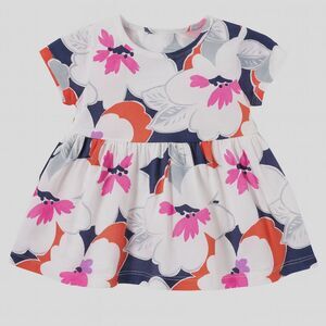 Kids Girl Gymboree Peplum Pink Purple Flower Shirt Top Size 5t